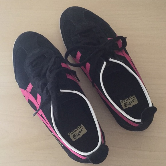 Onitsuka Tiger by Asics Shoes - Onitsuka Tiger by ASICS Black Tennis Shoes